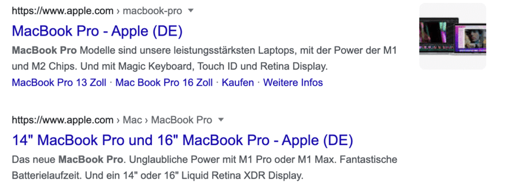 Keyword Kannibalismus